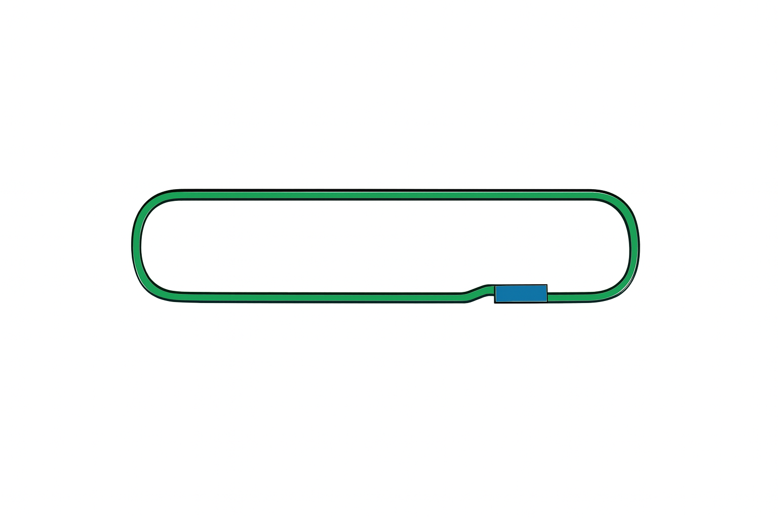Endless Webbing Sling 2.000 kg – 60 mm (Green)