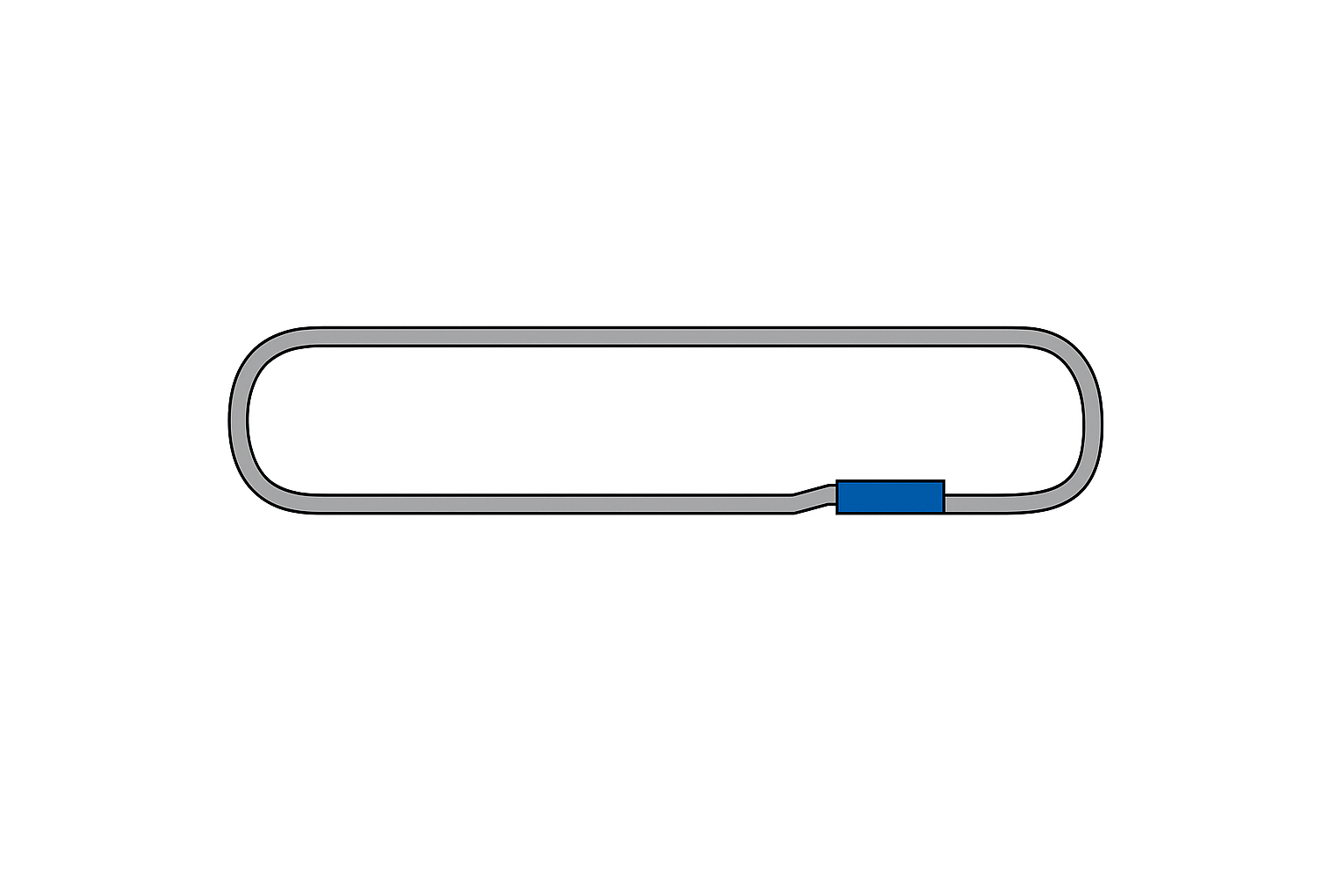 Endless Webbing Sling 4.000 kg – 120 mm (Grey)