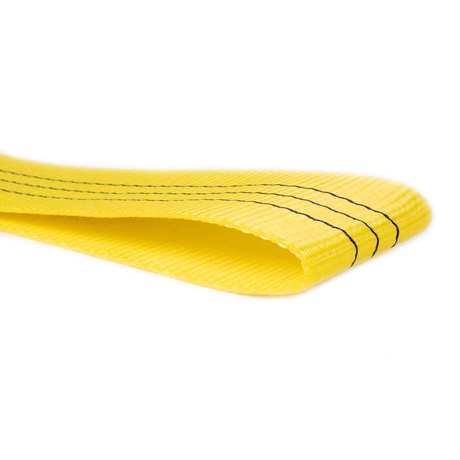 PES Lifting Sling Webbing Tape – 90 mm, Breaking Strength 13 500 daN (Yellow)