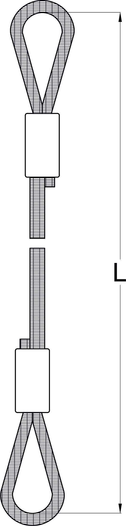 Wire Rope Sling Loop/Loop (8mm–60mm)
