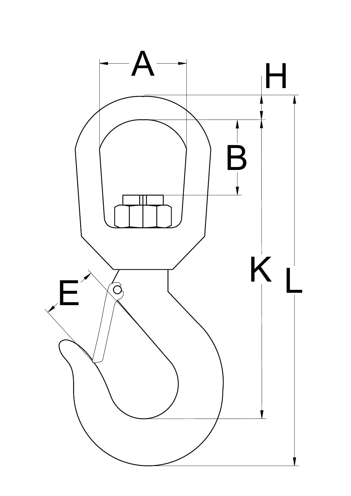 G80 Swivel Hook
