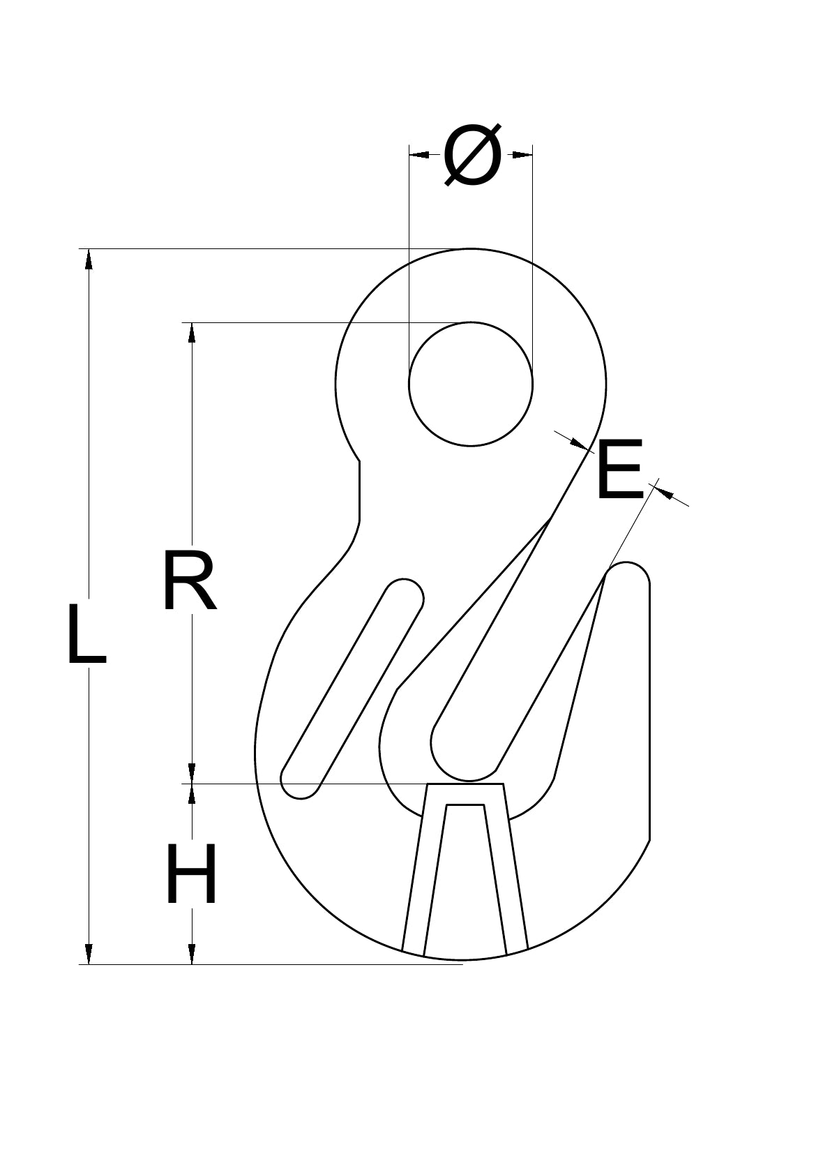 G80 Shortening Hook